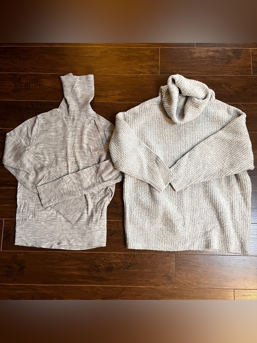 Gray Turtleneck Sweater bundle